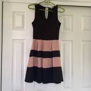 Charlotte Russe Black and Pink Block dress